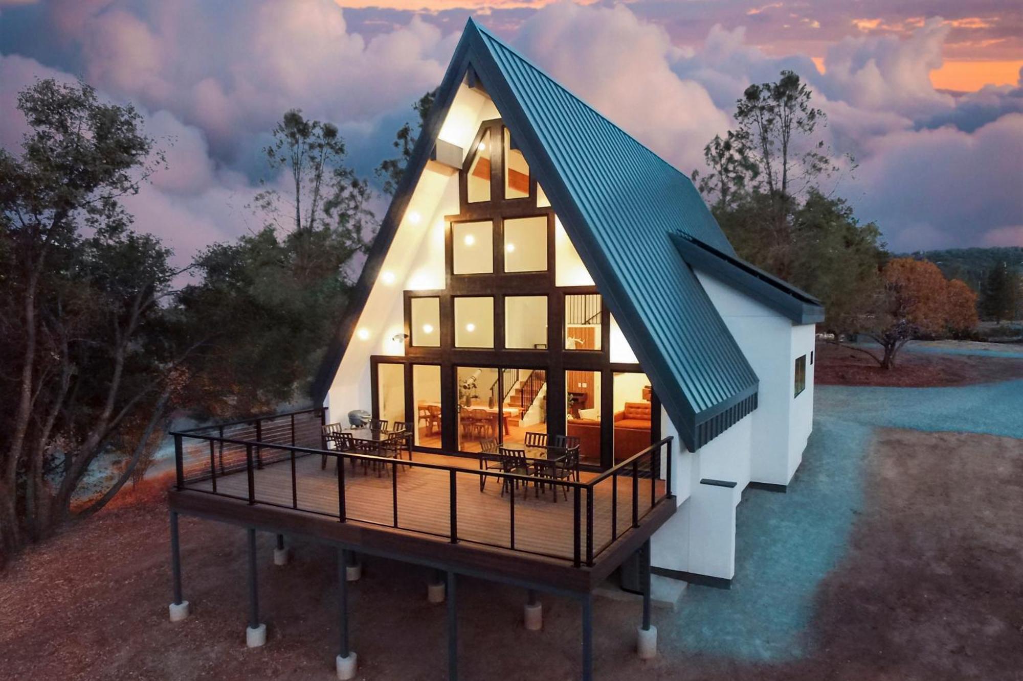 High End A-Frame - Hot Tub - Awesome Views - Yosemite - Electric Vehicle Friendly - Sleeps 10 Villa Oakhurst Ngoại thất bức ảnh