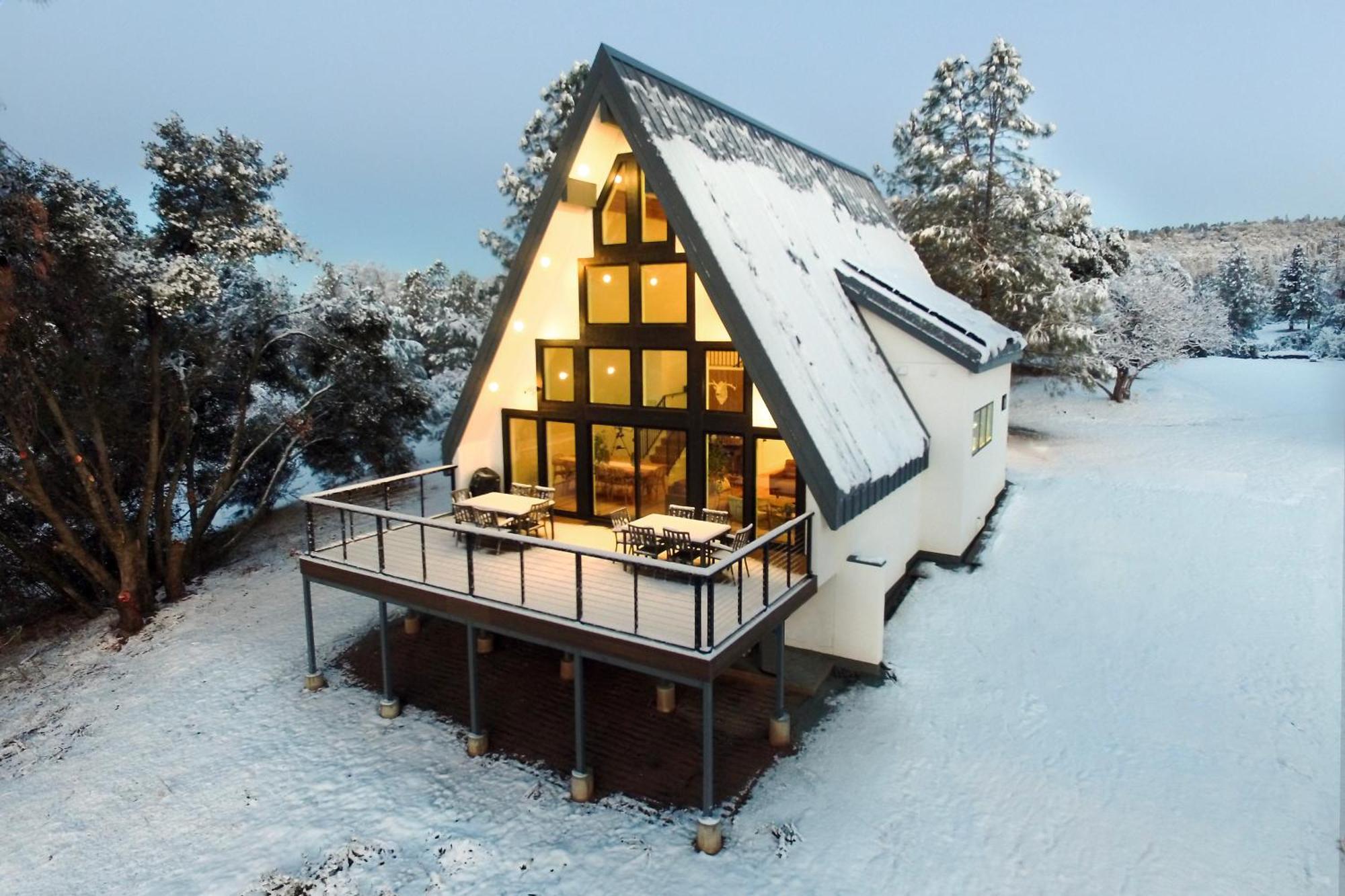 High End A-Frame - Hot Tub - Awesome Views - Yosemite - Electric Vehicle Friendly - Sleeps 10 Villa Oakhurst Ngoại thất bức ảnh